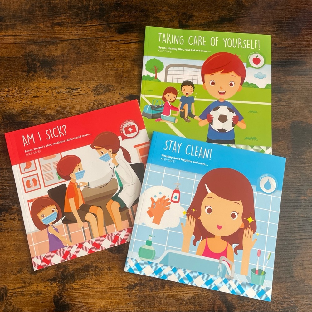 Illustrated Children's Books~ Set of  3 Brand New 9” Books